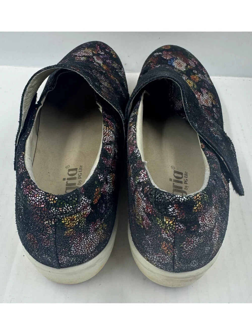 Alegria Qin Garland Women's Shoes Size 10.5  Leather Floral Shoes QIN-689